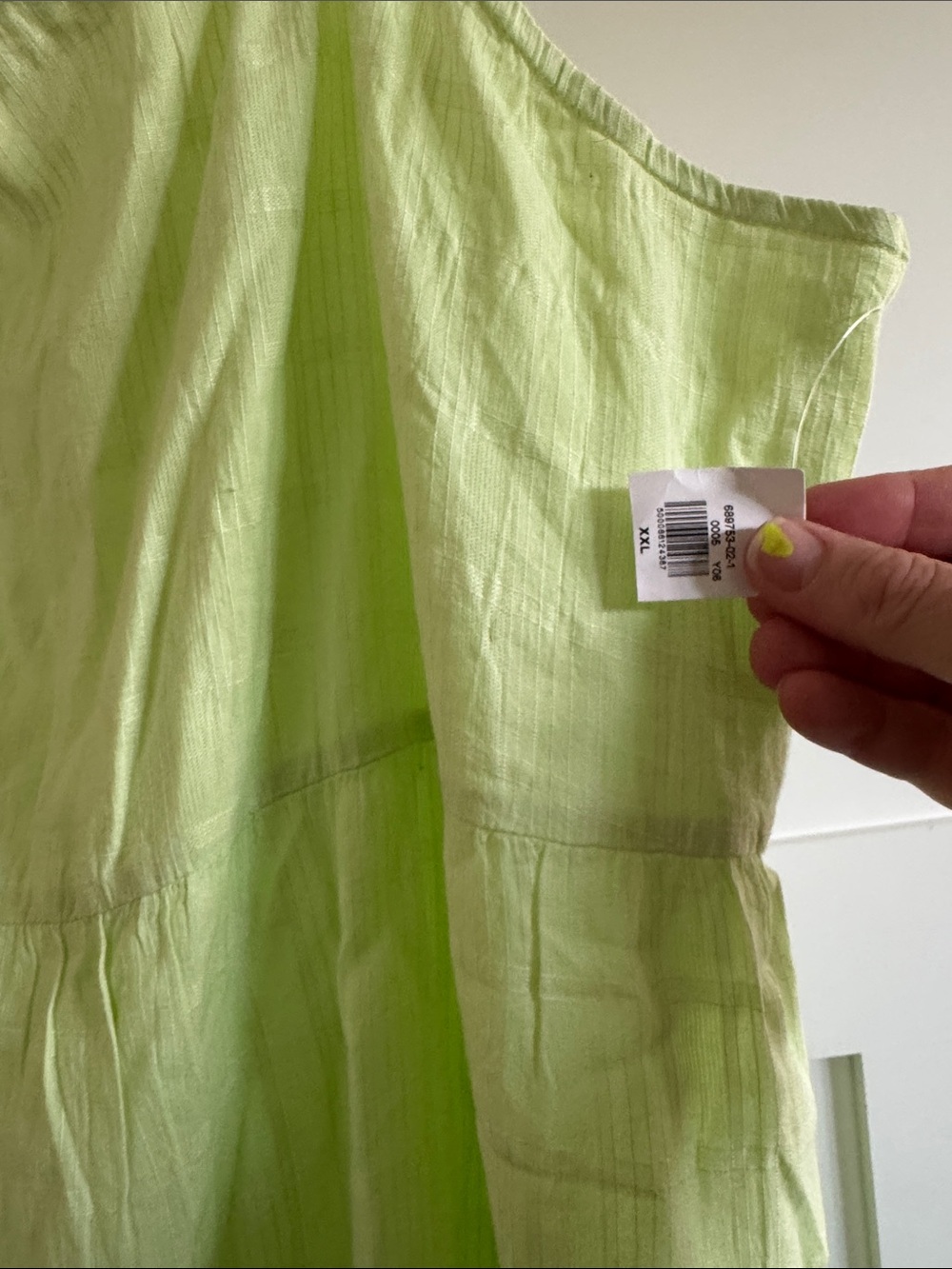 Old Navy Light Lime Green Sundress - Picture 6 of 6